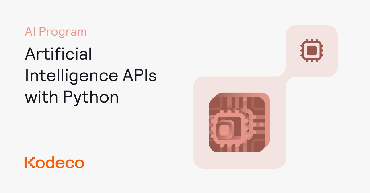 Artificial Intelligence APIs with Python Artificial Intelligence APIs with Python