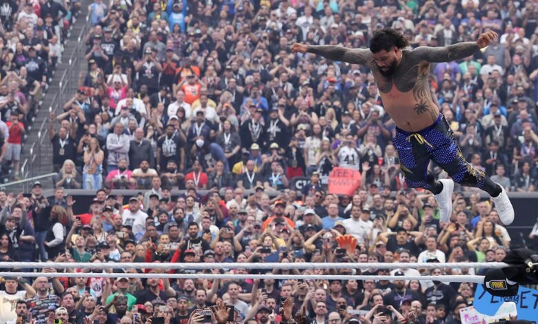 Jey Uso wins world heavyweight championship at WrestleMania 41 Jey Uso wins world heavyweight championship at WrestleMania 41