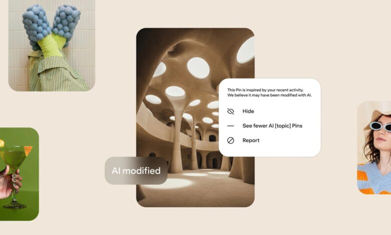 Pinterest launches new tools to fight AI slop Pinterest launches new tools to fight AI slop