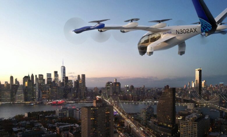 Air taxi service plans eVTOL rides from all three NYC airports Air taxi service plans eVTOL rides from all three NYC airports