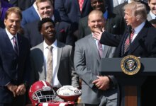 Alabama player ‘pushed the red button’ during Trump White House Visit in 2018