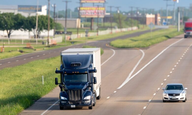 Aurora launches commercial self-driving truck service in Texas