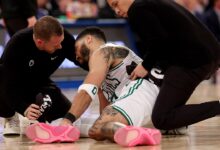 Celtics squander another lead to Knicks, then lose Jayson Tatum