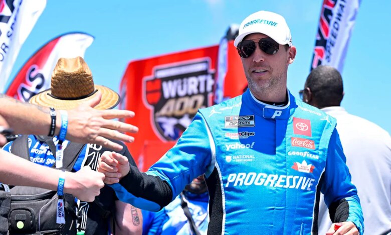 Denny Hamlin’s engine blows up, car catches fire in scary incident Denny Hamlin’s engine blows up, car catches fire in scary incident