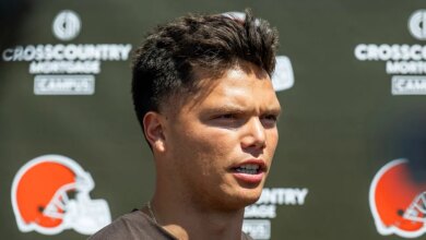 Dillon Gabriel responds to Shedeur Sanders comparisons at Browns minicamp