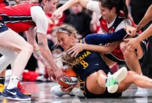Fever, Mystics WNBA preseason game gets heated