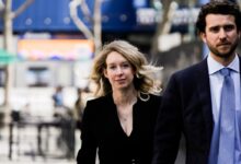 Elizabeth Holmes’ partner reportedly fundraising for new blood-testing startup