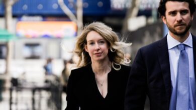 Elizabeth Holmes’ partner reportedly fundraising for new blood-testing startup