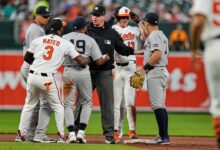MLB news: Benches clear during Yankees-Orioles game after heated discussion