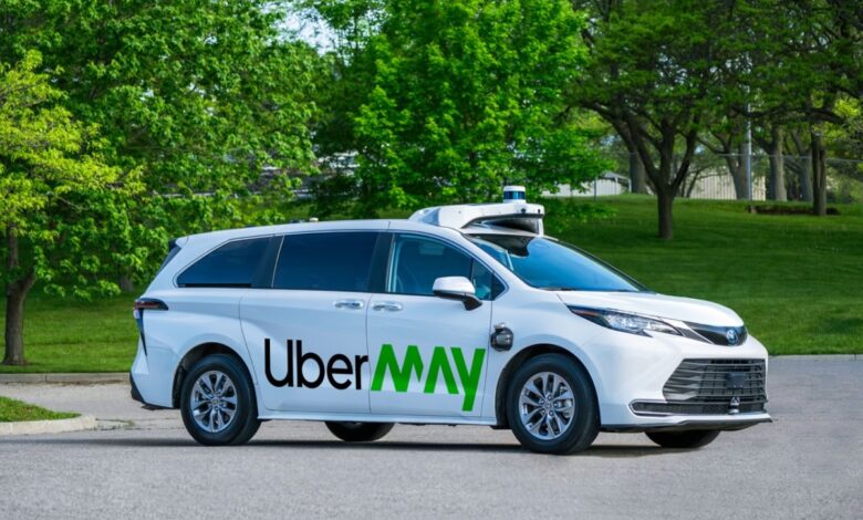 May Mobility to launch robotaxis on Uber platform this year in Texas