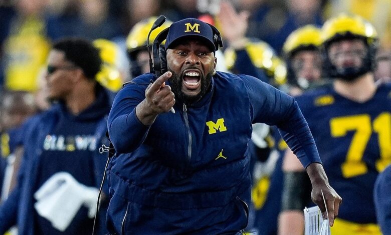 Michigan’s Sherrone Moore expected to be suspended 2 games: report Michigan’s Sherrone Moore expected to be suspended 2 games: report