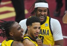 Pacers’ Haliburton makes wild 3 to complete comeback, take 2-0 lead over Cavs