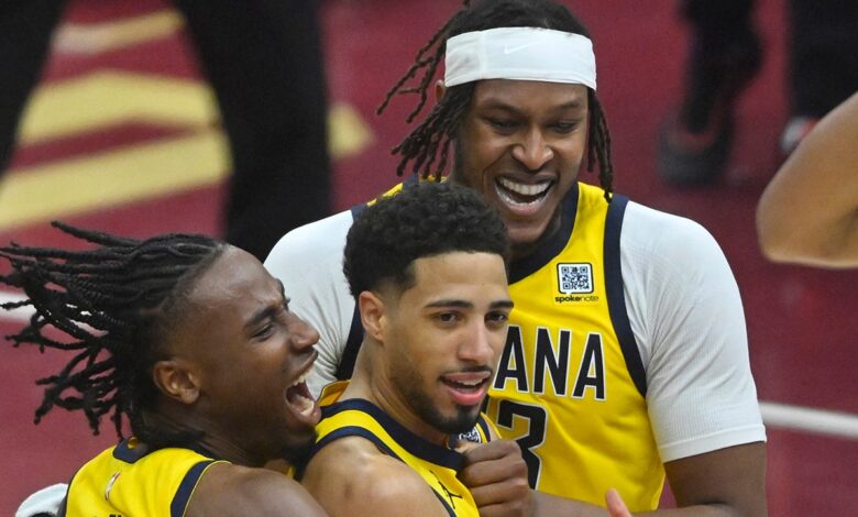 Pacers’ Haliburton makes wild 3 to complete comeback, take 2-0 lead over Cavs Pacers’ Haliburton makes wild 3 to complete comeback, take 2-0 lead over Cavs