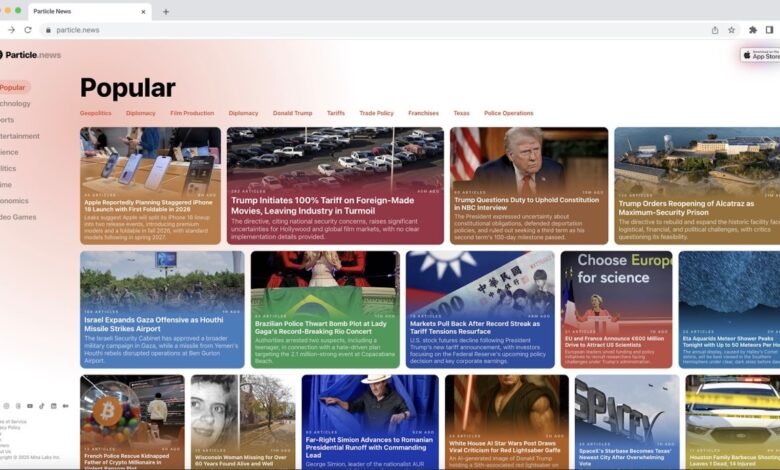 Particle brings its AI-powered news reader to the web Particle brings its AI-powered news reader to the web