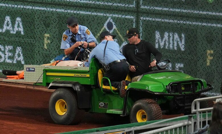 Pirates fan in critical condition after fall, officials say Pirates fan in critical condition after fall, officials say
