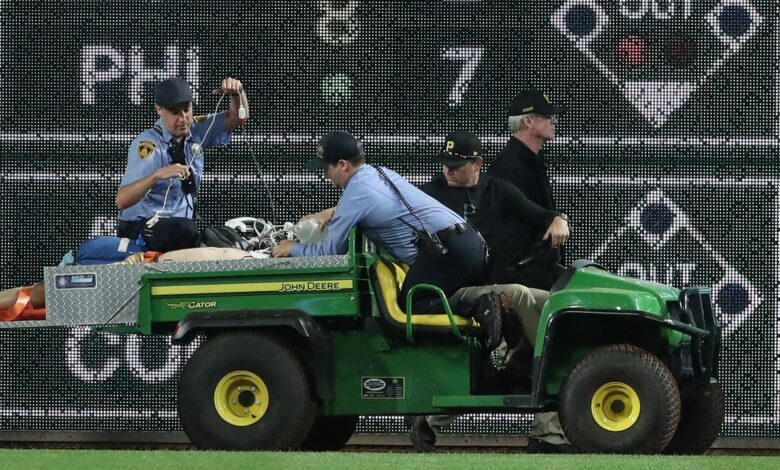 Pirates fan speaks after horrifying fall at PNC Park. Pirates fan speaks after horrifying fall at PNC Park.