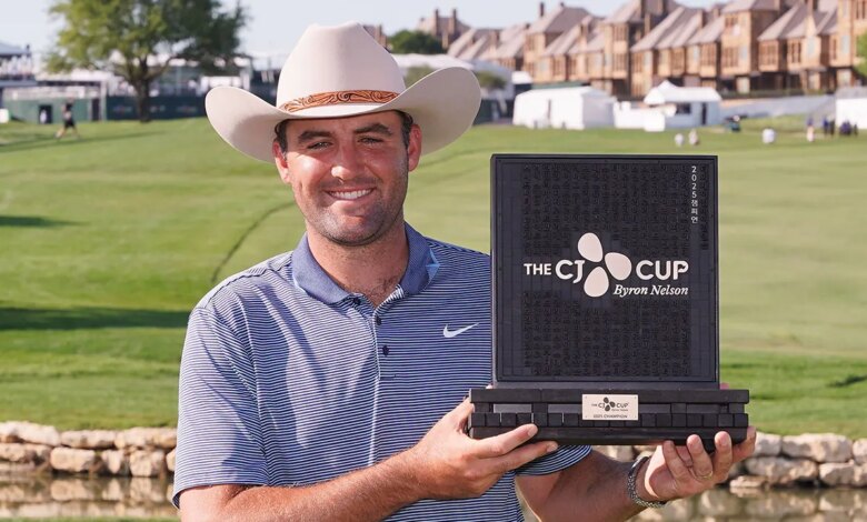 Scottie Scheffler ties PGA Tour record in win Scottie Scheffler ties PGA Tour record in win