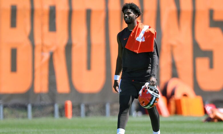 Shedeur Sanders talks Browns jersey number choice Shedeur Sanders talks Browns jersey number choice