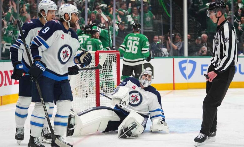 Stanley Cup playoffs: Controversial goal upends Stars-Jets Game 3 Stanley Cup playoffs: Controversial goal upends Stars-Jets Game 3