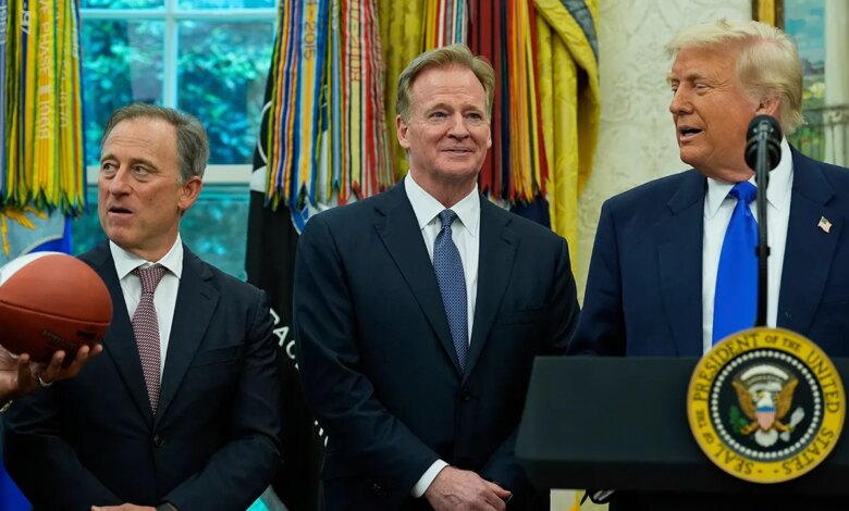 Trump announces NFL Draft to take place on National Mall Trump announces NFL Draft to take place on National Mall