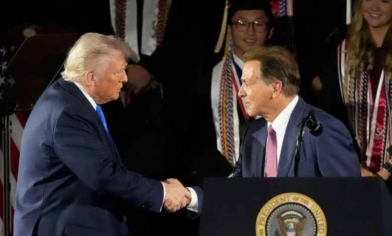 Trump considering NIL executive order: report Trump considering NIL executive order: report