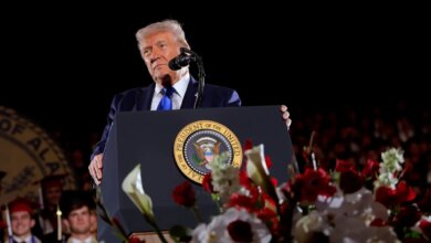 Trump vs. trans: President mocks trans athletes at Alabama speech