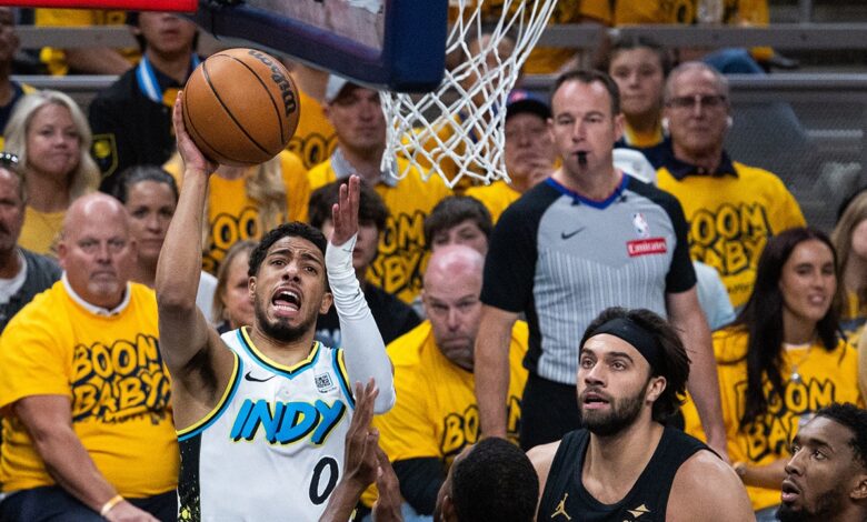 Tyrese Haliburton skips media after pitiful playoff game Tyrese Haliburton skips media after pitiful playoff game