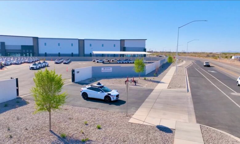 Waymo ramps up robotaxi production at new Arizona factory Waymo ramps up robotaxi production at new Arizona factory