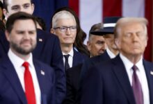 Apple CEO Tim Cook says tariffs to add only 0M in costs in Q3, but future uncertain